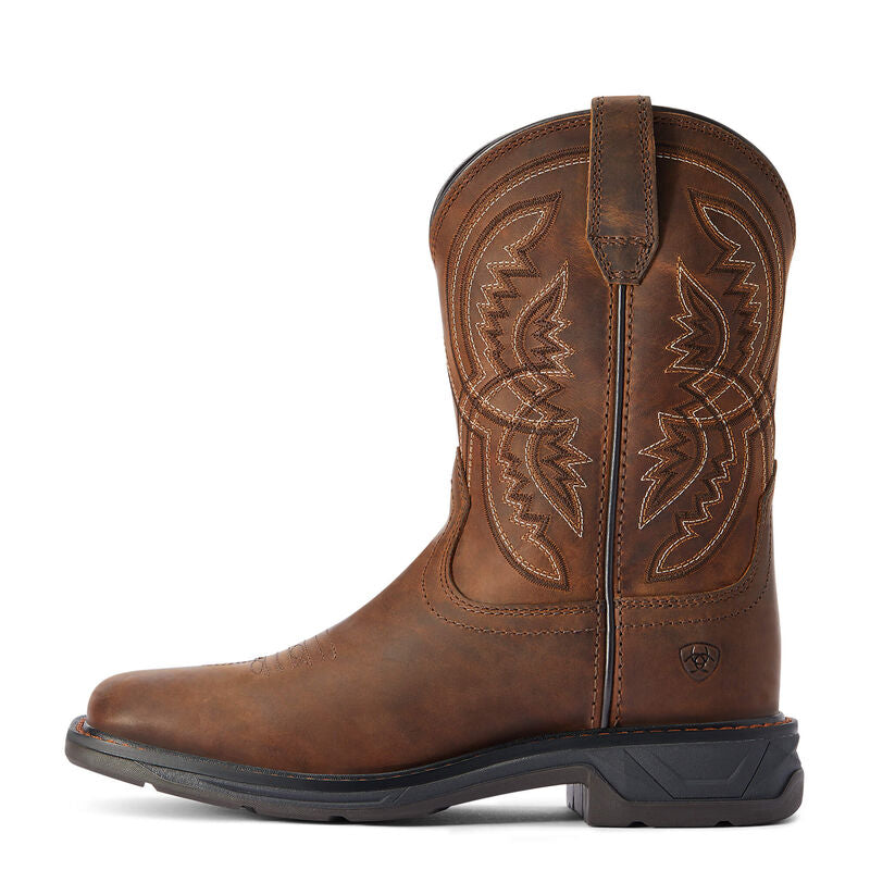 Ariat Boy's Youth Work Hog XT Coil Western Boots - Dirt Roads - Irvine Tack & Western Wear