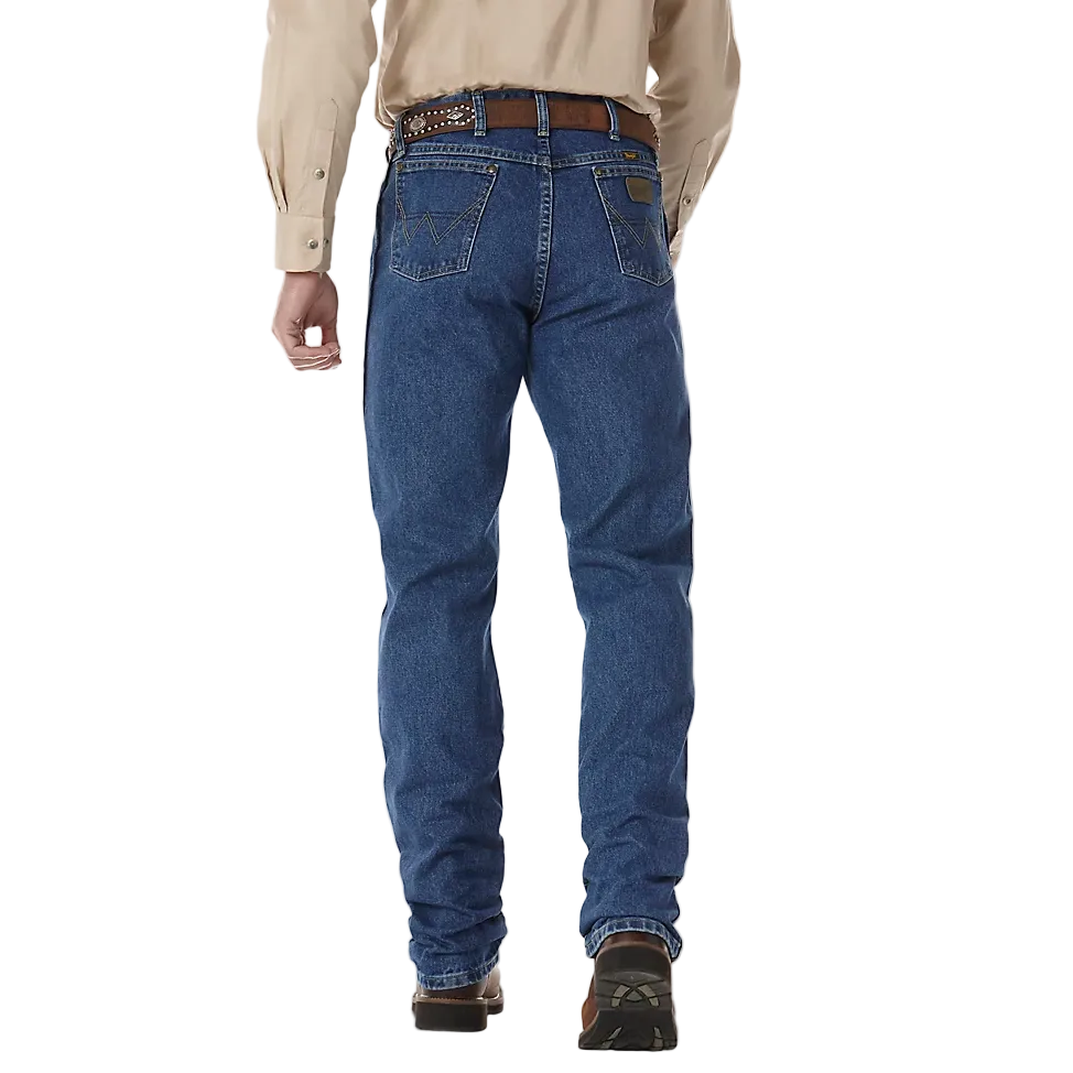 Wrangler Men's George Strait Cowboy Cut Jeans - Heavyweight Stone Denim - Irvine Tack & Western Wear