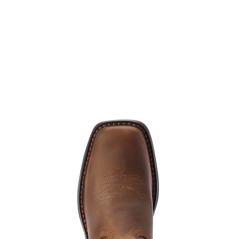 Ariat Boy's Youth Work Hog XT Coil Western Boots - Dirt Roads - Irvine Tack & Western Wear
