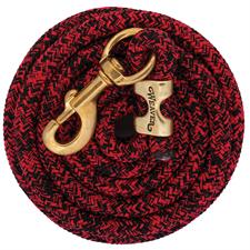 Weaver Leather Poly Lead Rope with Solid Brass 225 Snap - Multiple Colours - Irvine Tack & Western Wear