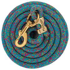 Weaver Leather Poly Lead Rope with Solid Brass 225 Snap - Multiple Colours - Irvine Tack & Western Wear