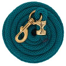 Weaver Leather Poly Lead Rope with Solid Brass 225 Snap - Multiple Colours - Irvine Tack & Western Wear