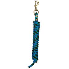 Weaver Leather Poly Lead Rope with Solid Brass 225 Snap - Multiple Colours - Irvine Tack & Western Wear
