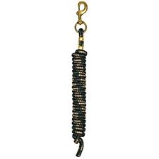 Weaver Leather Poly Lead Rope with Solid Brass 225 Snap - Multiple Colours - Irvine Tack & Western Wear