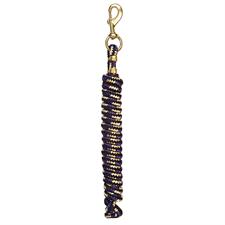 Weaver Leather Poly Lead Rope with Solid Brass 225 Snap - Multiple Colours - Irvine Tack & Western Wear