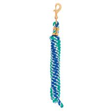 Weaver Leather Poly Lead Rope with Solid Brass 225 Snap - Multiple Colours - Irvine Tack & Western Wear