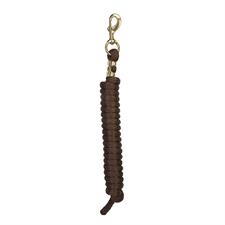 Weaver Leather Poly Lead Rope with Solid Brass 225 Snap - Multiple Colours - Irvine Tack & Western Wear