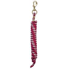 Weaver Leather Poly Lead Rope with Solid Brass 225 Snap - Multiple Colours - Irvine Tack & Western Wear