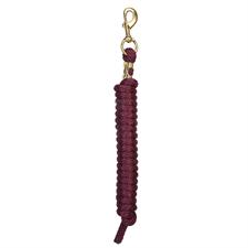 Weaver Leather Poly Lead Rope with Solid Brass 225 Snap - Multiple Colours - Irvine Tack & Western Wear