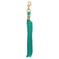 Weaver Leather Poly Lead Rope with Solid Brass 225 Snap - Multiple Colours - Irvine Tack & Western Wear