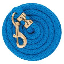 Weaver Leather Poly Lead Rope with Solid Brass 225 Snap - Multiple Colours - Irvine Tack & Western Wear