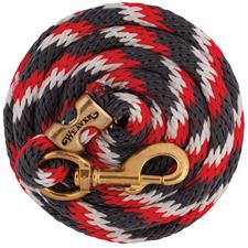 Weaver Leather Poly Lead Rope with Solid Brass 225 Snap - Multiple Colours - Irvine Tack & Western Wear