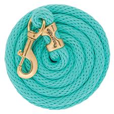 Weaver Leather Poly Lead Rope with Solid Brass 225 Snap - Multiple Colours - Irvine Tack & Western Wear