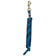 Weaver Leather Poly Lead Rope with Solid Brass 225 Snap - Multiple Colours - Irvine Tack & Western Wear