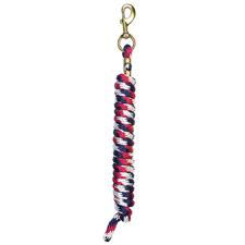 Weaver Leather Poly Lead Rope with Solid Brass 225 Snap - Multiple Colours - Irvine Tack & Western Wear