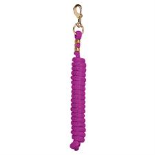Weaver Leather Poly Lead Rope with Solid Brass 225 Snap - Multiple Colours - Irvine Tack & Western Wear
