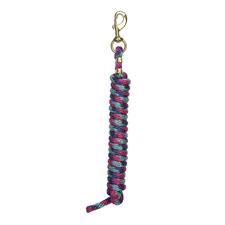Weaver Leather Poly Lead Rope with Solid Brass 225 Snap - Multiple Colours - Irvine Tack & Western Wear