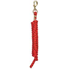 Weaver Leather Poly Lead Rope with Solid Brass 225 Snap - Multiple Colours - Irvine Tack & Western Wear
