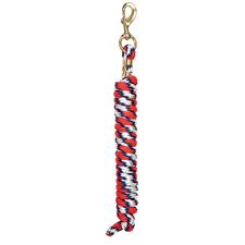 Weaver Leather Poly Lead Rope with Solid Brass 225 Snap - Multiple Colours - Irvine Tack & Western Wear