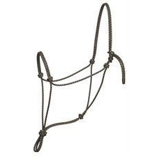 Weaver Leather Silvertip Big Sky Rope Halter, Average - Irvine Tack & Western Wear