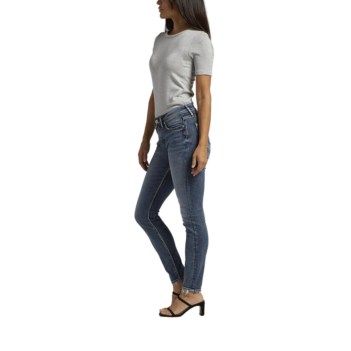 Silver Women's Suki Mid Rise Skinny Jeans - Irvine Tack & Western Wear
