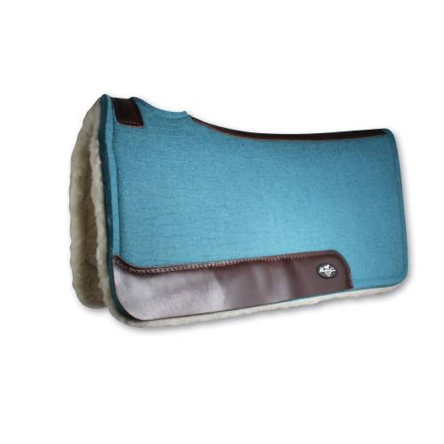 Professional's Choice Steam Pressed Comfort-Fit Felt Saddle Pad w/Fleece - Irvine Tack & Western Wear