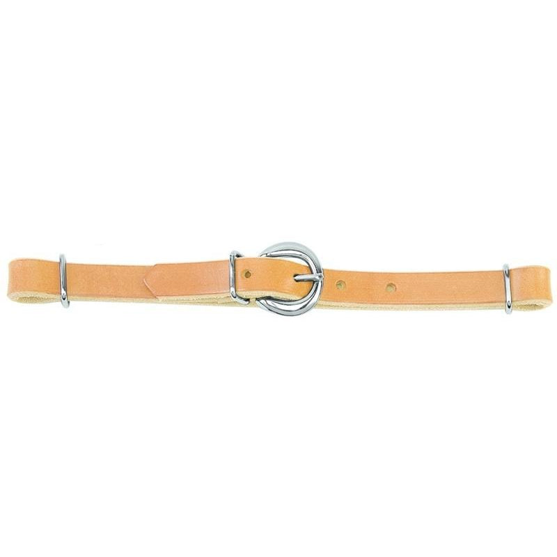 Weaver Leather Horizons Straight Harness Leather Curb Strap - Golden Brown - Irvine Tack & Western Wear