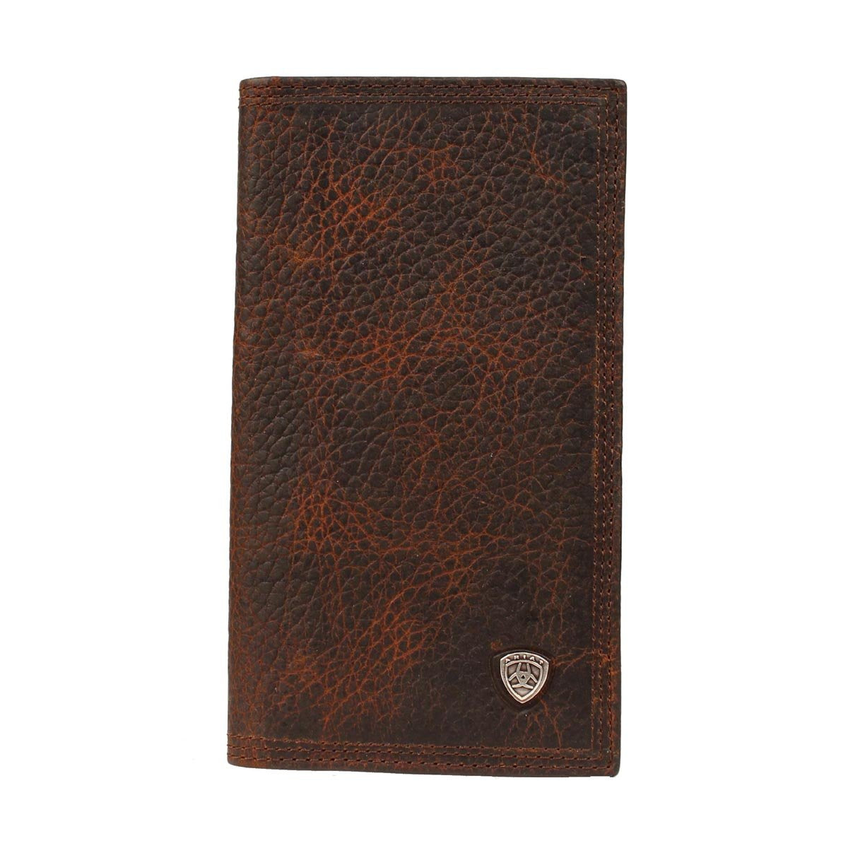 Ariat Men's Shield Concho Rodeo Wallet - Rowdy Brown - Irvine Tack & Western Wear
