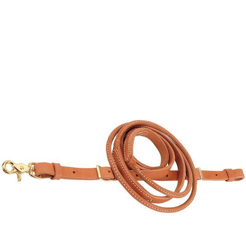 Weaver Leather  Harness Leather Round Roper and Contest Rein 3/4" x 7' - Irvine Tack & Western Wear