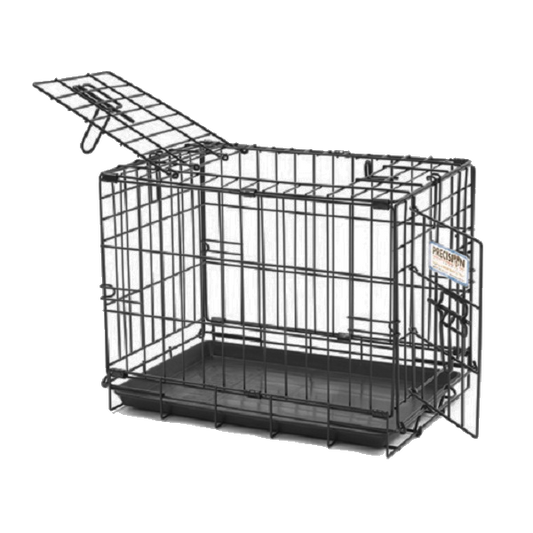 Precision 1000 Black ProValue Crate 19 x 12 x 14 Two Door
