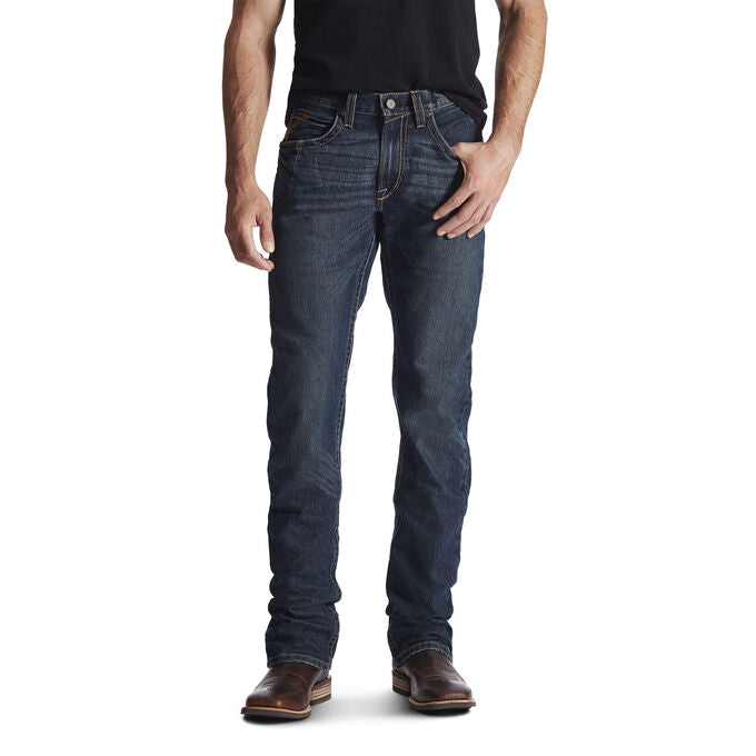 Ariat Rebar M5 Durastretch Edge STK Straight Jean Mens Low Rise - Ironside - Irvine Tack & Western Wear