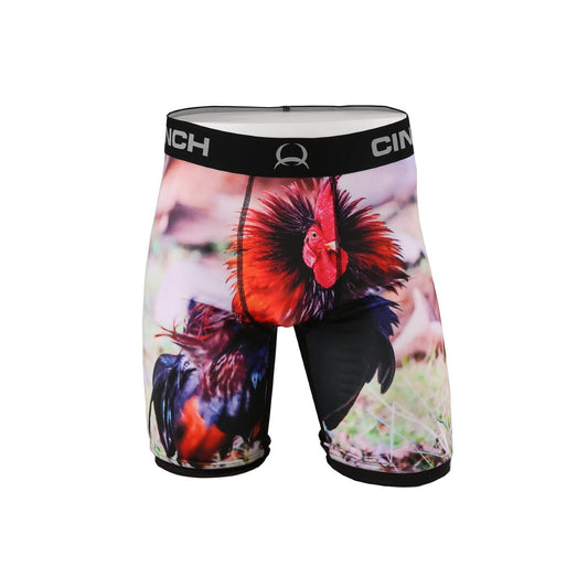 Cinch 9" Rooster Boxer Brief - Irvine Tack & Western Wear