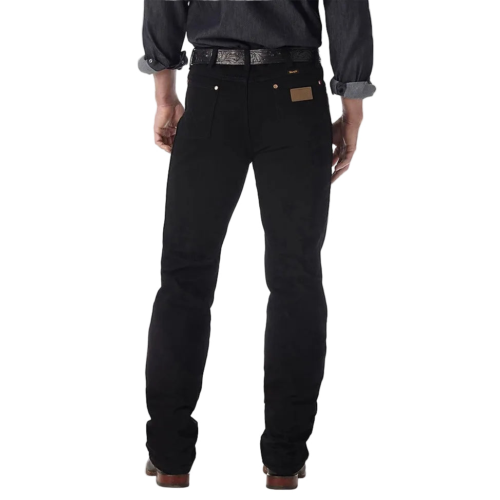 Wrangler Cowboy Cut Slim Fit Men's Jean  - Shadow Black - Irvine Tack & Western Wear