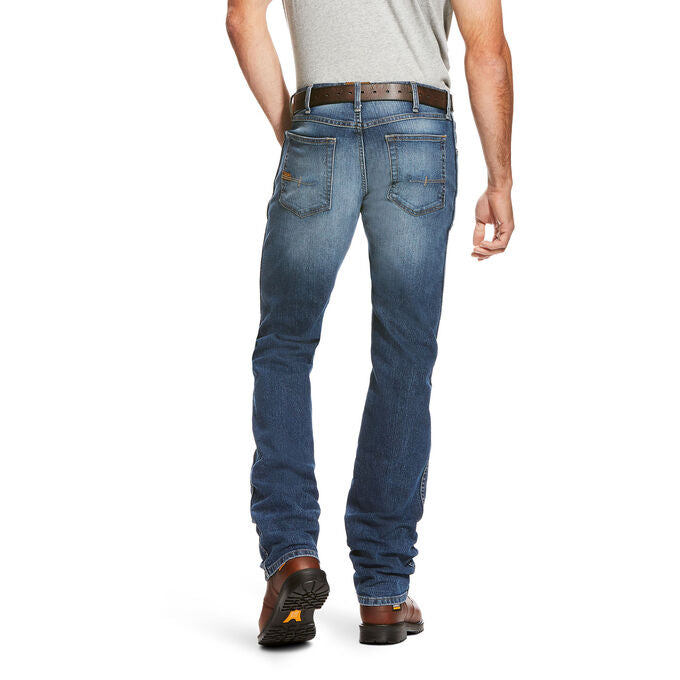 **Ariat Men's Rebar M3 DuraStretch Basic Stackable Straight Jean - Siera - Irvine Tack & Western Wear