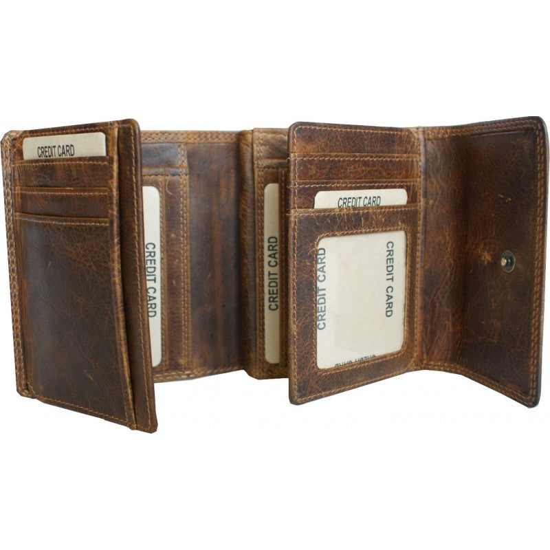 Rugged Earth Leather Wallet