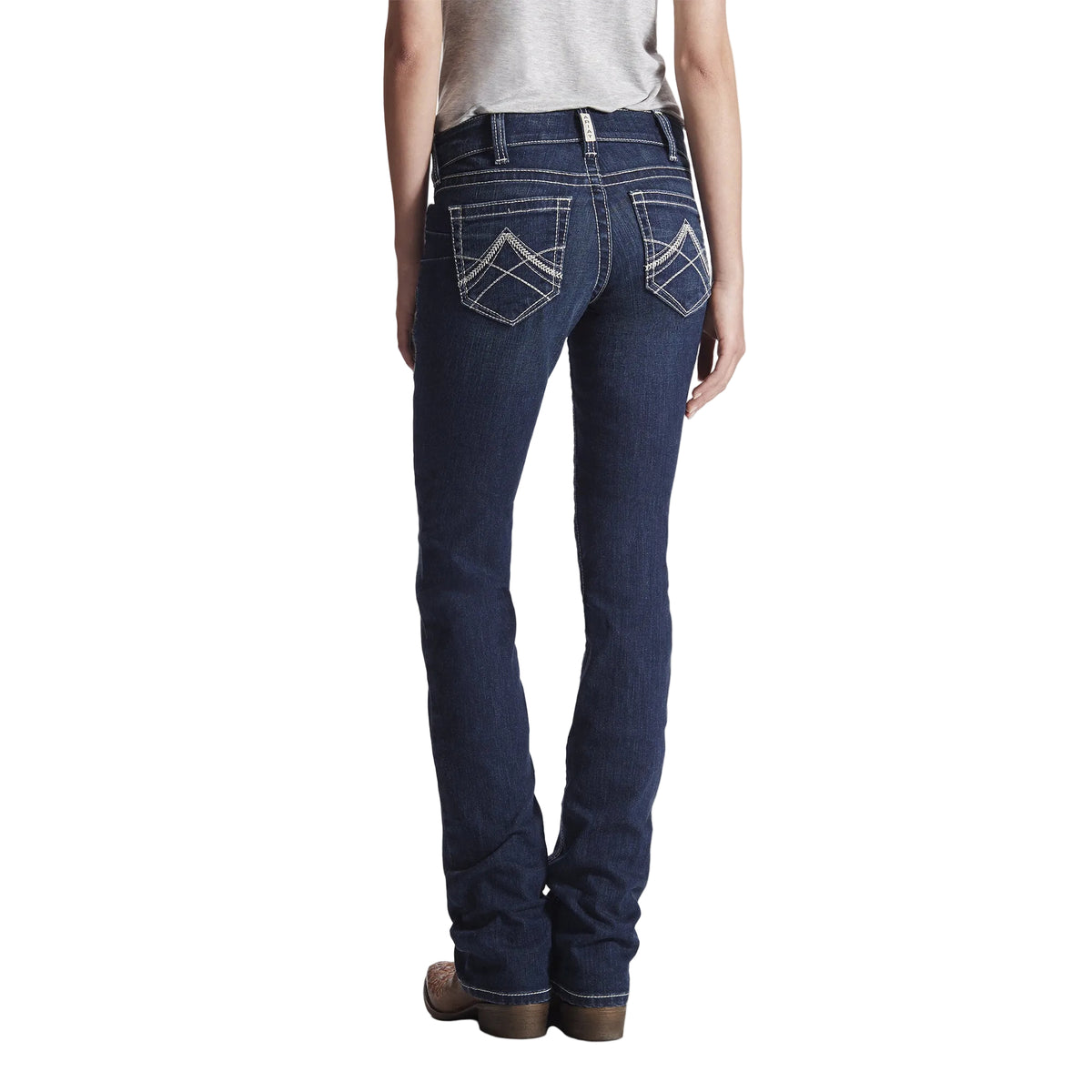 **Ariat REAL Straight Leg Women's Jeans - Icon Ocean - Irvine Tack & Western Wear
