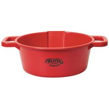 Weaver Leather Large Round Feed Pan - Multiple Colours - Irvine Tack & Western Wear
