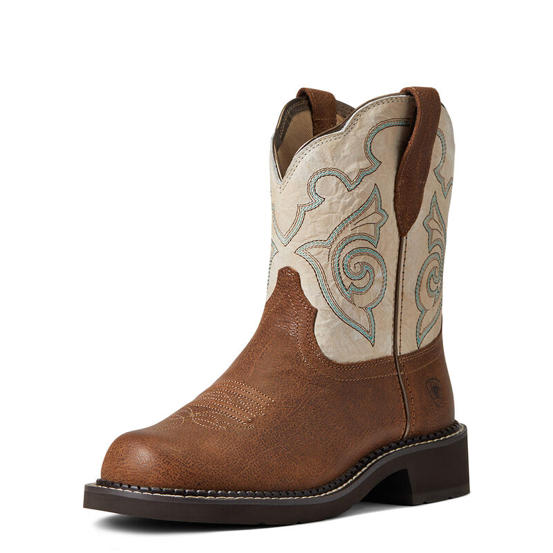 Ariat Women's Fatbaby Heritage Tess Western Boots - Tortuga - Irvine Tack & Western Wear