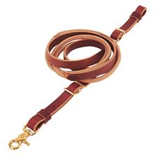 Weaver Harness and Latigo Leather Round Roper Rein 3/4" x 8' - Irvine Tack & Western Wear