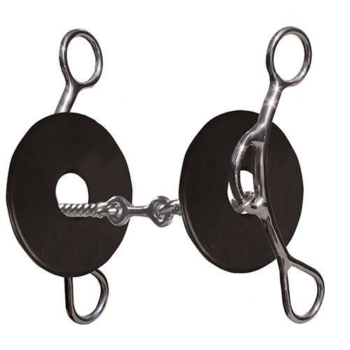Professional's Choice Brittany Pozzi Gag Series - Three Piece Twisted Dogbone 6" Shank - Irvine Tack & Western Wear
