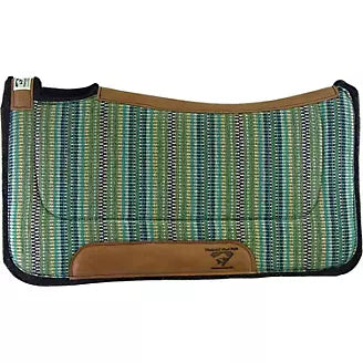 Diamond Wool Contoured Ranch Saddle Pad 1" - Assorted Sizes & Colours