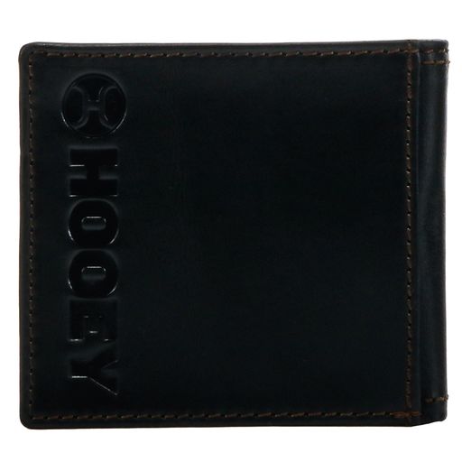 Hooey Men's Classic Smooth Bifold Wallet - Black - Irvine Tack & Western Wear
