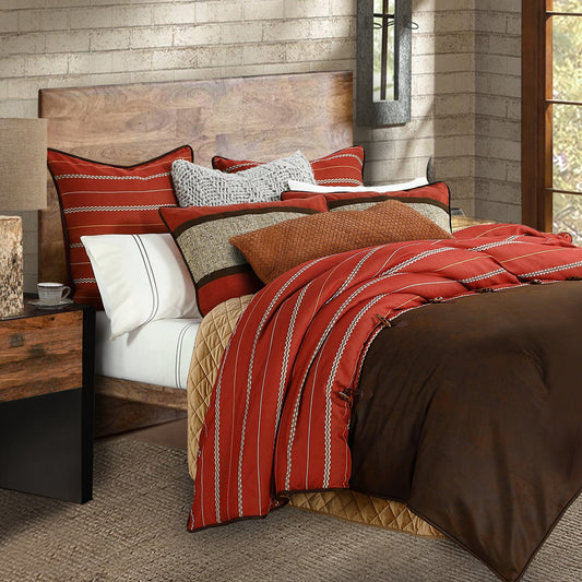 Hiend Accents 3 PCCarter Comforter Set  Queen