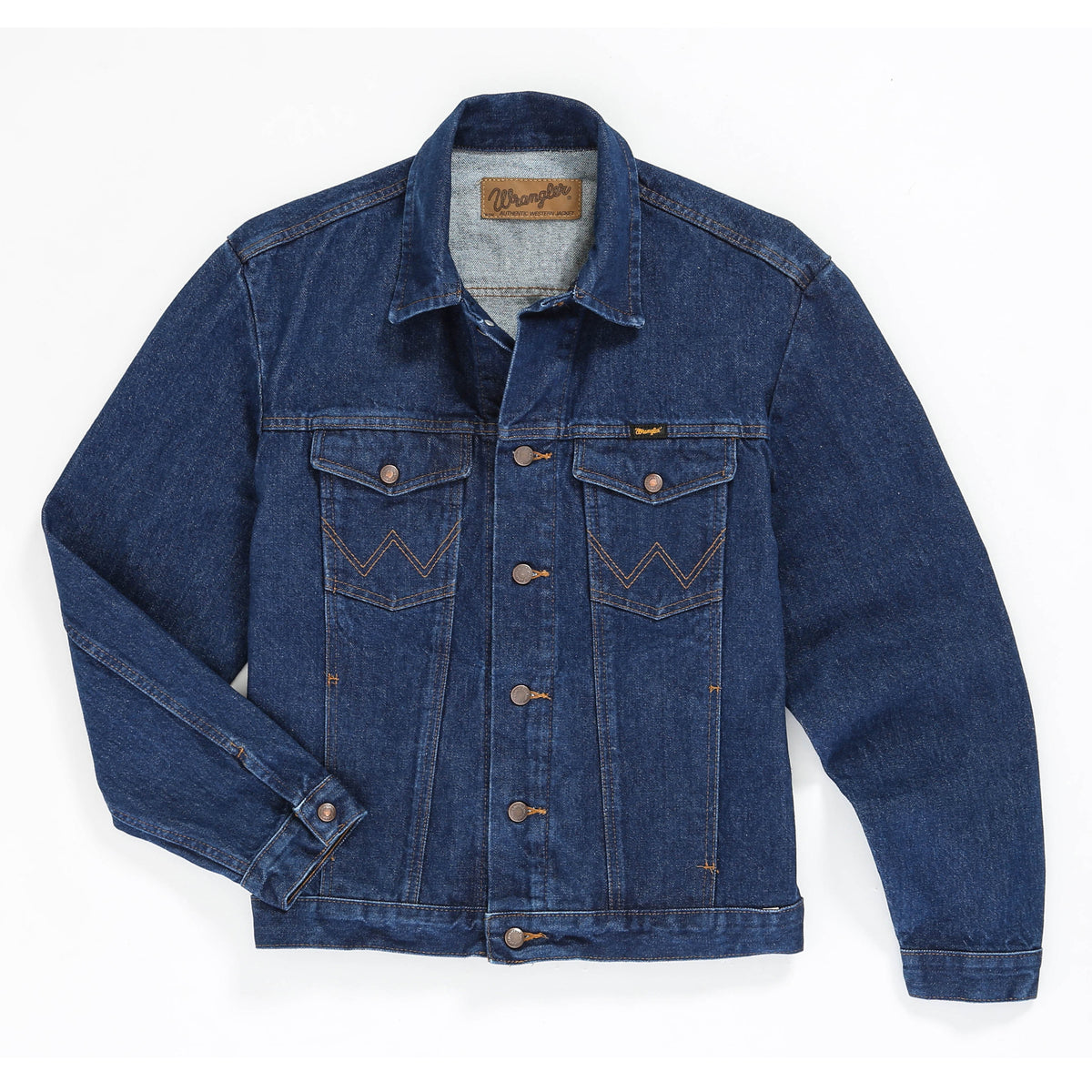 Wrangler Unlined Men's Jean Jacket - Prewashed Denim - Irvine Tack & Western Wear