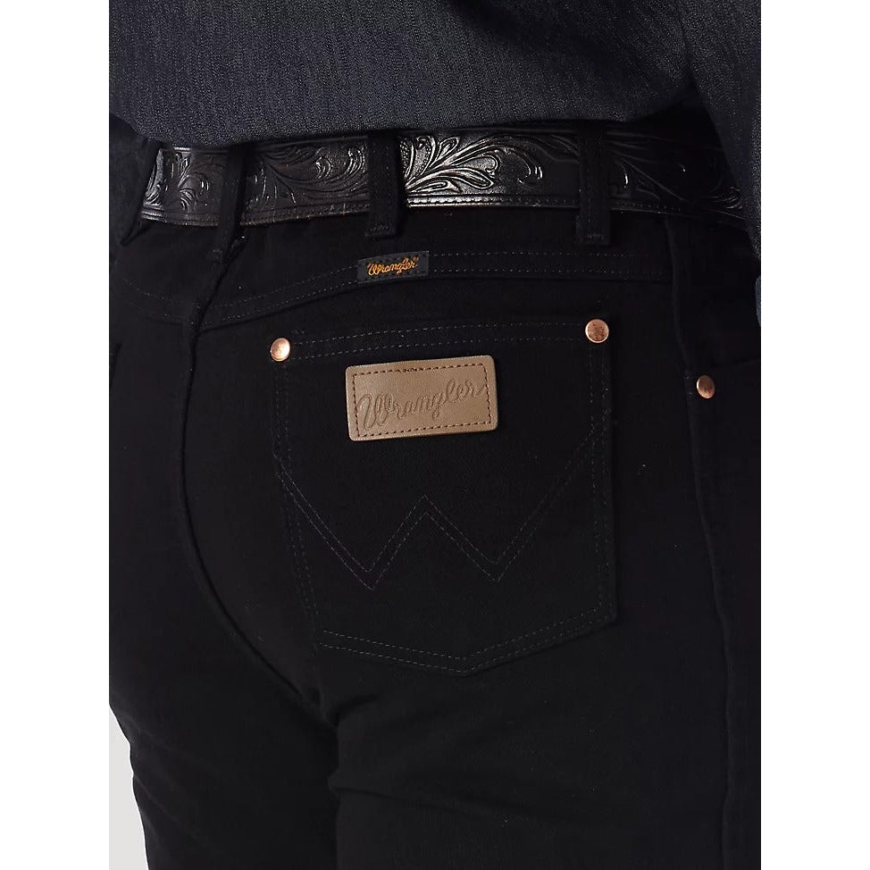Wrangler Cowboy Cut Slim Fit Men's Jean  - Shadow Black - Irvine Tack & Western Wear