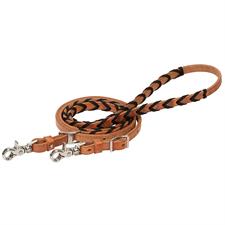 Weaver 5/8x8' Laced Barrel Rein - Assorted Colours - Irvine Tack & Western Wear