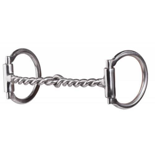 Professional's Choice D Ring Twisted Wire Snaffle Bit - Irvine Tack & Western Wear