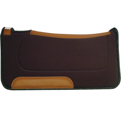 Diamond Wool Contoured Ranch Saddle Pad 1" - Assorted Sizes & Colours