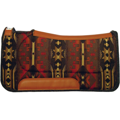 Diamond Wool Contoured Ranch Saddle Pad 1" - Assorted Sizes & Colours