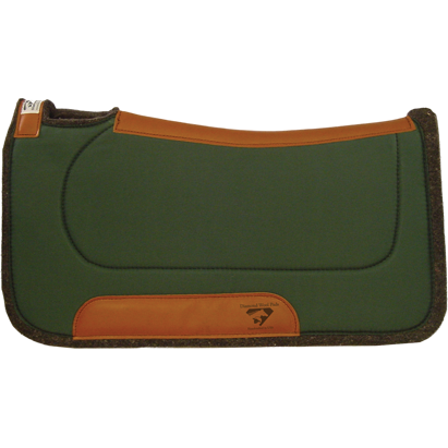 Diamond Wool Contoured Ranch Saddle Pad 1" - Assorted Sizes & Colours